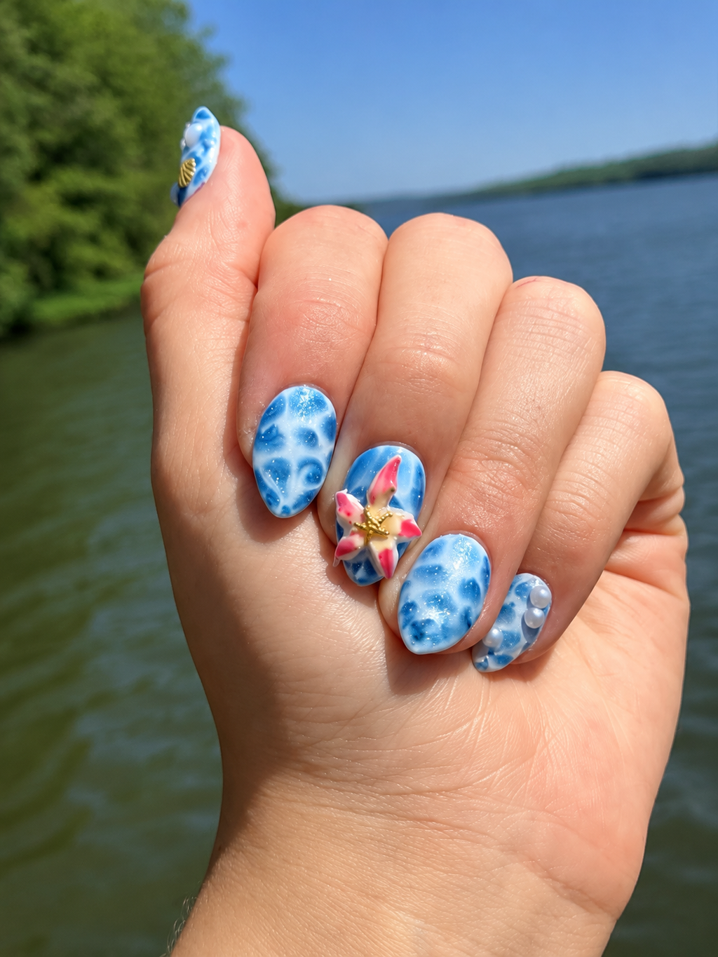 Ocean blue set